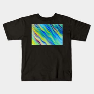 Fractal waves Kids T-Shirt